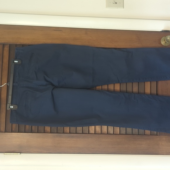 Old Navy khaki boot cut pants in blue size 14 - Picture 3 of 6